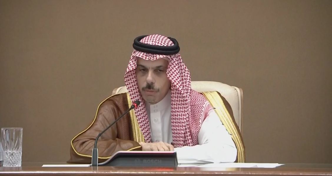 بن فرحان: نرحب بالإجماع الدولي المتزايد على مسار حل الدولتين
