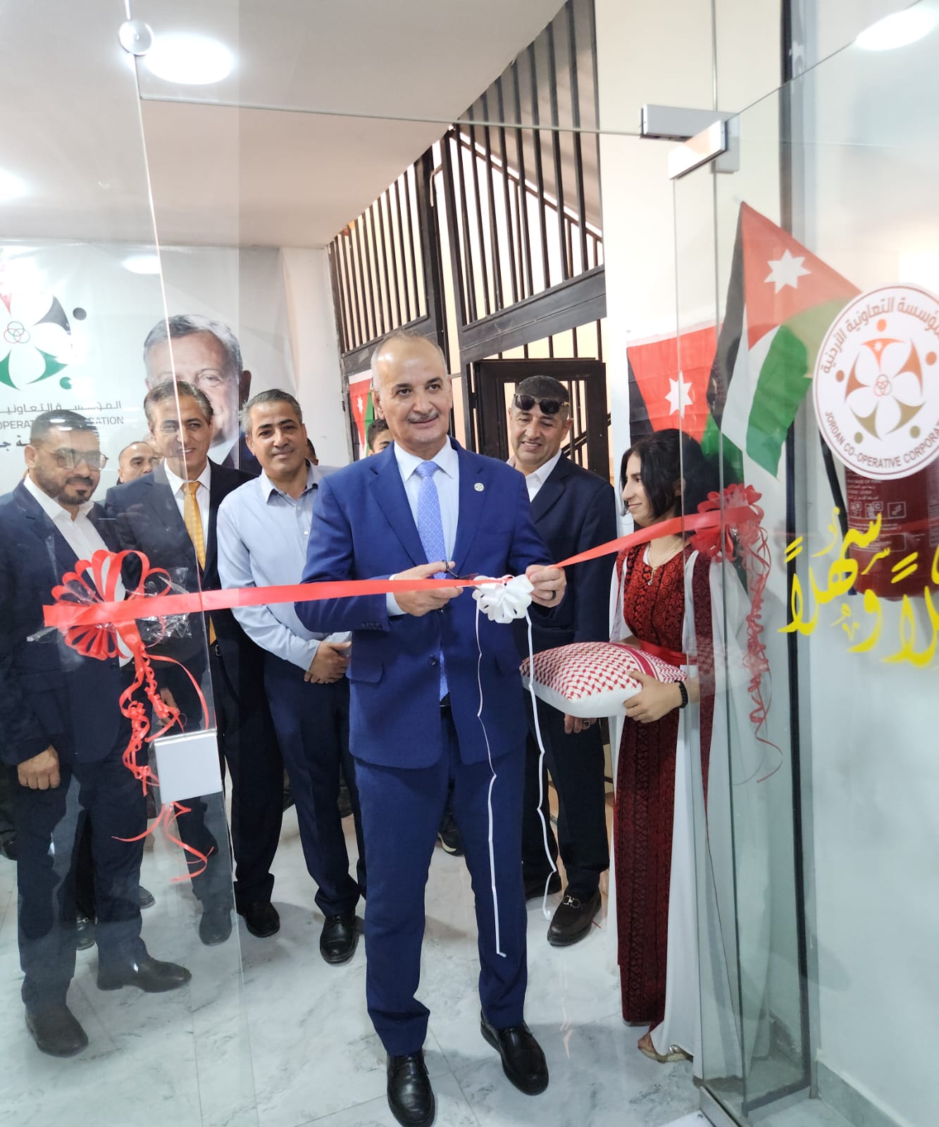 افتتاح مقر مديرية تعاون جرش الجديد وسط مشاركة رسمية وتعاونية