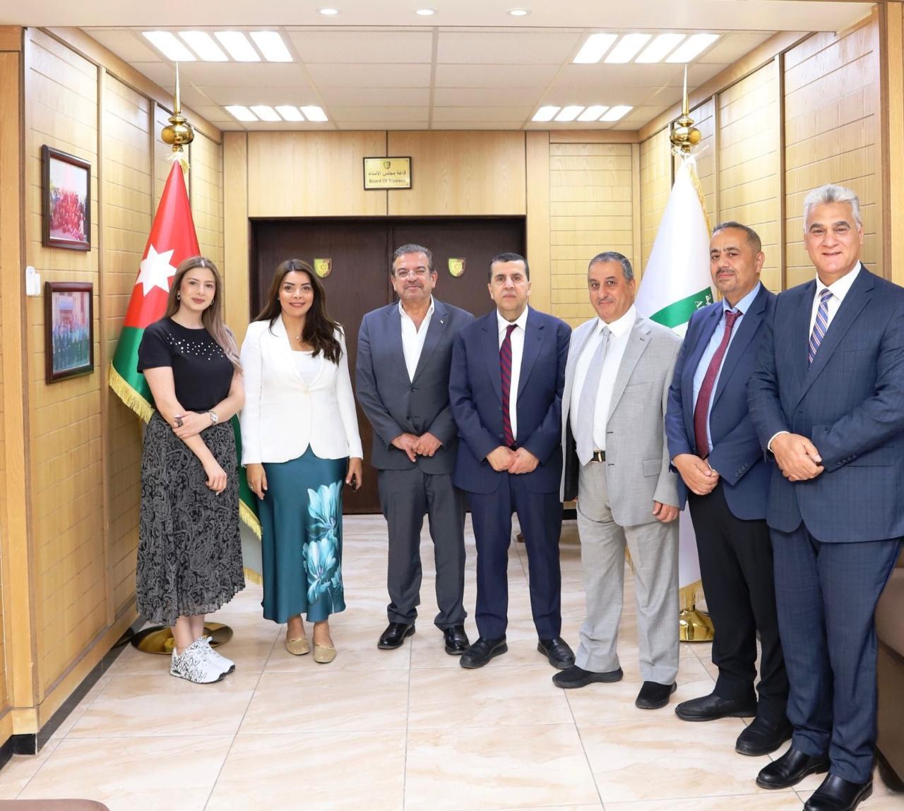 البلقاء التطبيقية تستقبل أعضاء المجلس التأسيسي لكلية الإعلام وتبحث رؤيتها الأكاديمية المستقبلية