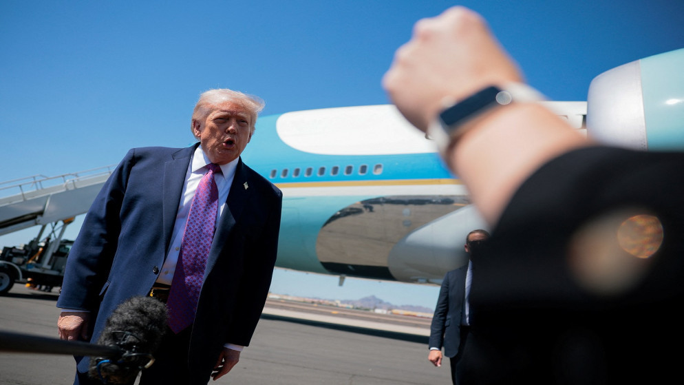 ترامب: ممثلونا يتوجهون إلى إسلام آباد مساء الغد لإجراء مفاوضات