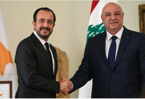 توقيع اتفاقية ترسيم الحدود البحرية بين لبنان وقبرص