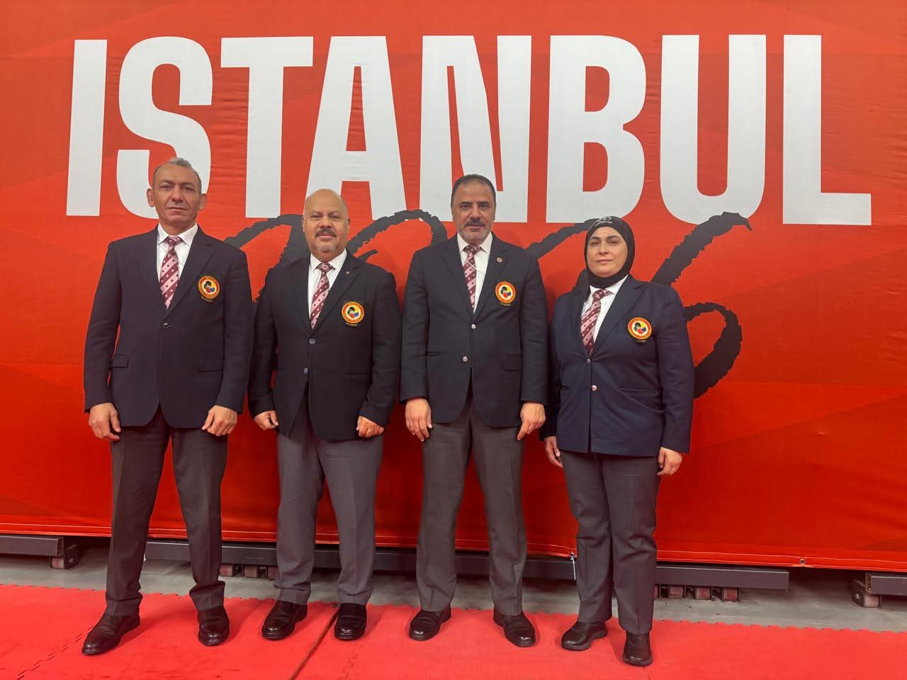 4 حكام أردنيين يشاركون في إدارة مباريات الدوري العالمي للكراتيه