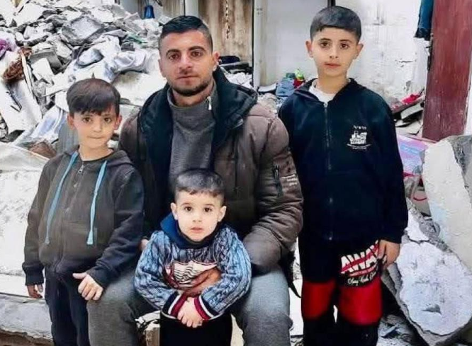 بين الركام والألم ..  قصة حسين عودة وبطولته التي لم تحمِ أطفاله  