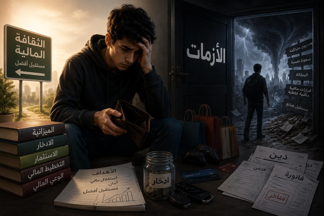 الشباب والمال ..  غياب الثقافة المالية يفتح باب الأزمات