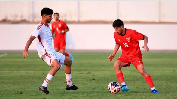 المنتخب الأولمبي لكرة القدم يلتقي نظيره الإماراتي الاثنين