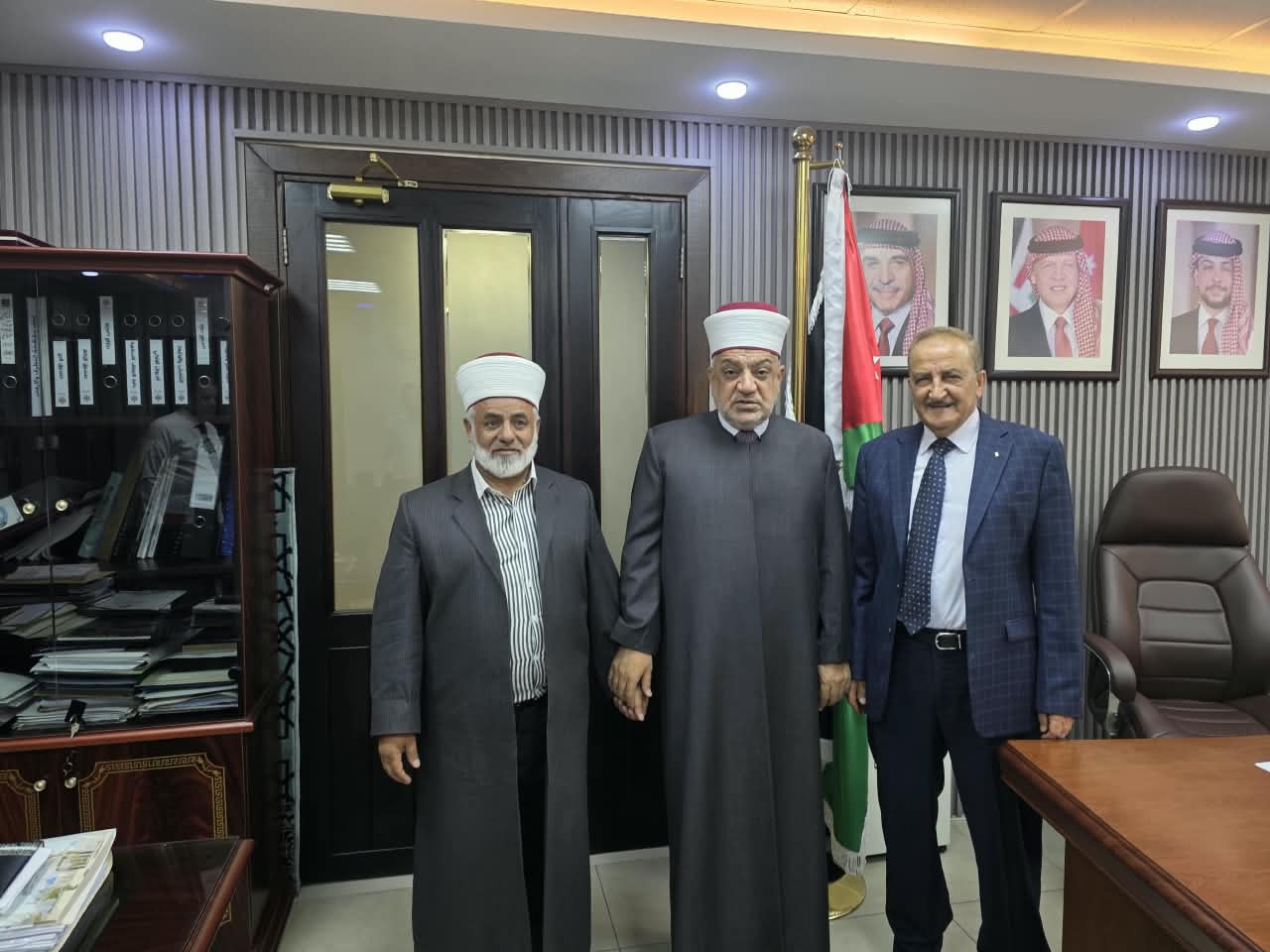 الشناق يزور وزير الأوقاف ويبحثان سبل التعاون لخدمة المصابين العسكريين