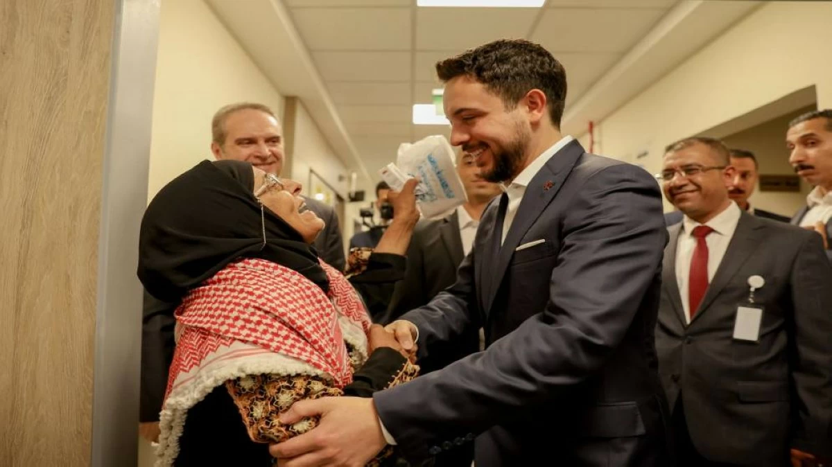 ولي العهد يفتتح مركز الصحة الرقمية الأردني في لواء قصبة السلط