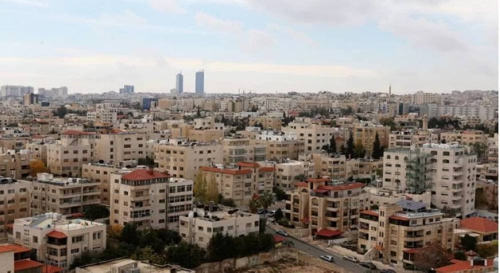 ارتفاع مساحات الأبنية المرخصة في الأردن بنسبة 20.6%