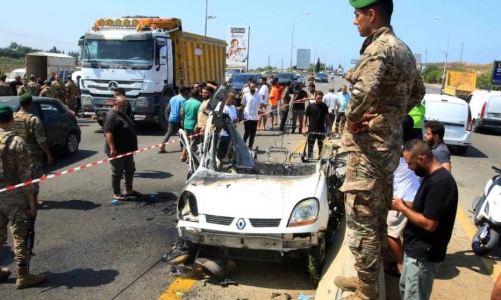 استشهاد لبناني جراء استهدافه من مسيرة تابعة للاحتلال في النبطية