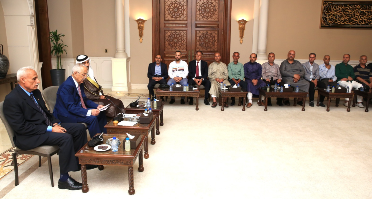 العيسوي يلتقي وفدا من عشيرة أبو ناموس
