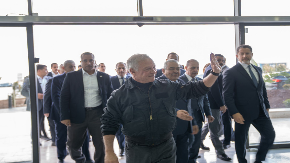 الملك: إربد أرض الخير