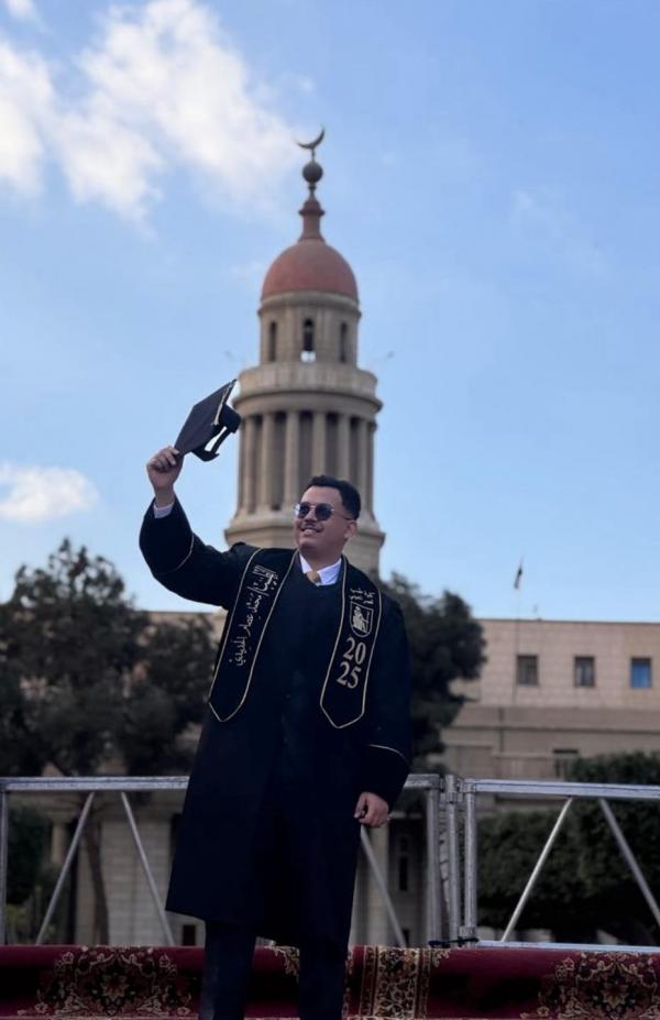 الدكتور محمد عصام جبريل الحديدي  ..  مبارك التخرج