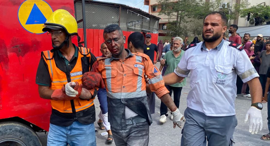 بيان لجيش الاحتلال بشأن قصف مجمع ناصر الطبي
