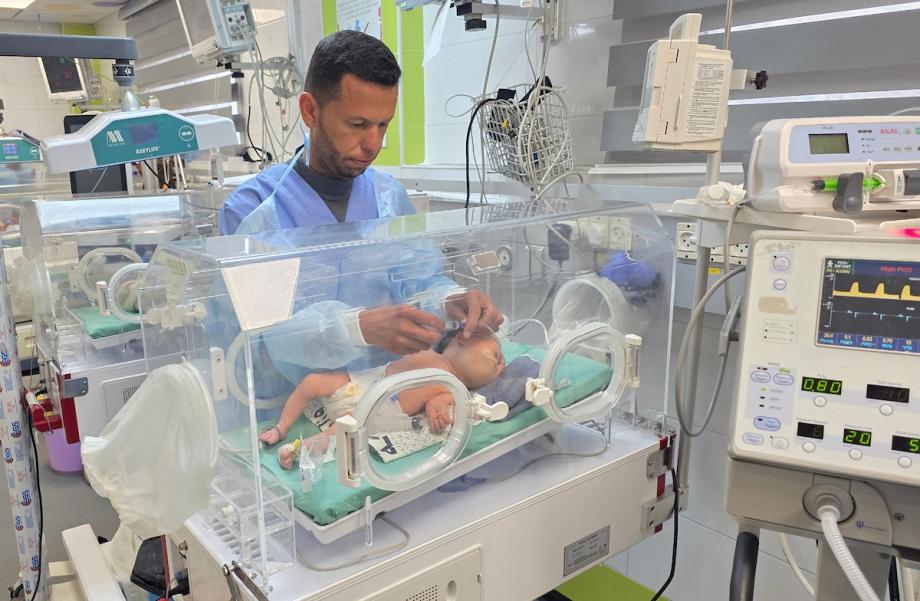 بين أنفاسٍ معلّقة وأجهزة لا تكفي… دعاء تولد في قلب الخطر 