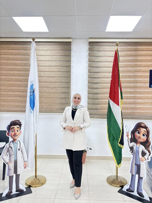 الدكتورة هلا المواجدة الف مبارك التعين في جامعة العقبة