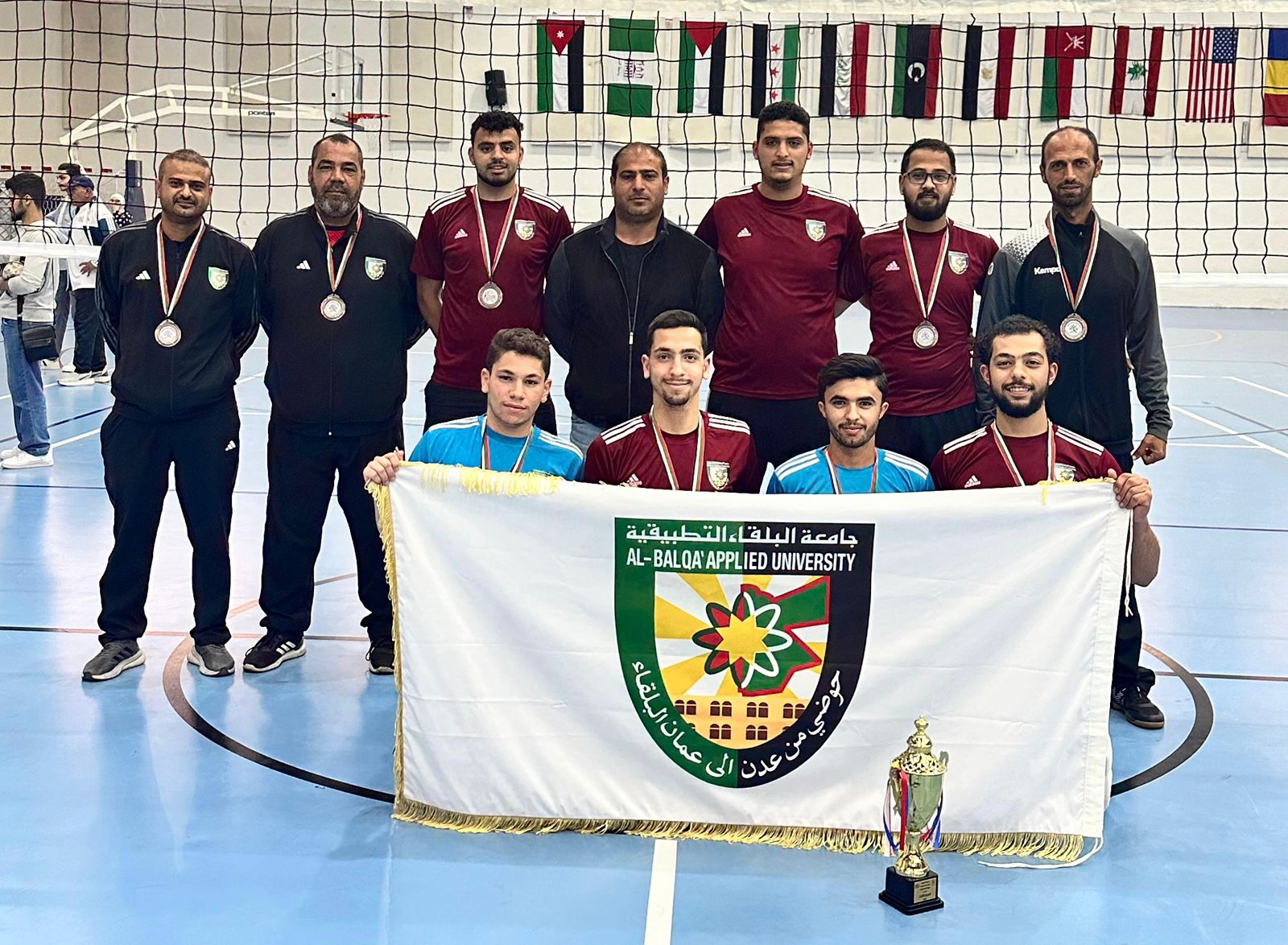 البلقاء التطبيقية تحصد المركز الثالث في بطولة الجامعات الأردنية لكرة الطائرة