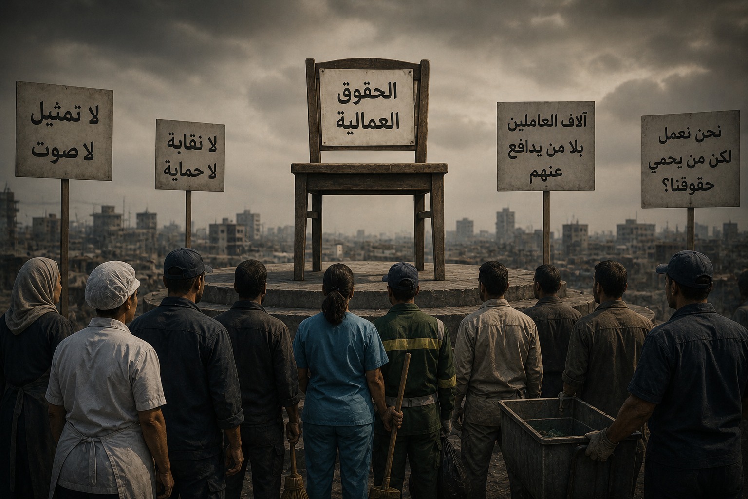 غياب النقابات في بعض القطاعات ..  من يدافع عن حقوق آلاف العاملين؟