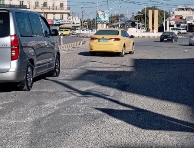 طريق مادبا – دوار الطيارة ..  معاناة مستمرة والأشغال: لا مخصصات حالياً