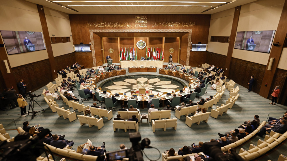 برئاسة الأردن ..  بدء أعمال الدورة غير العادية لمجلس الجامعة العربية لبحث التجويع في غزة
