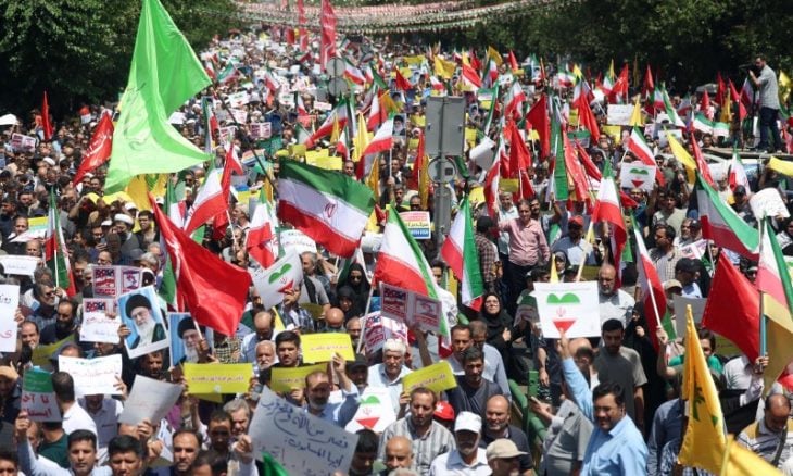 الفصائل الفلسطينية تطالب بمناصرة عربية وإسلامية لإيران