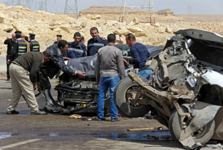 حادث سير ينهي حياة أسرة كاملة في مصر