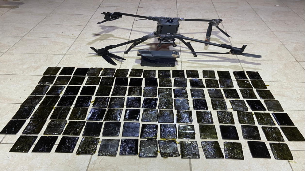 المنطقة العسكرية الجنوبية تحبط محاولة تهريب مواد مخدرة بواسطة طائرة مسيرة