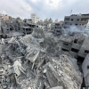 آليات الاحتلال تتمركز في مدينة الزهراء وسط قطاع غزة