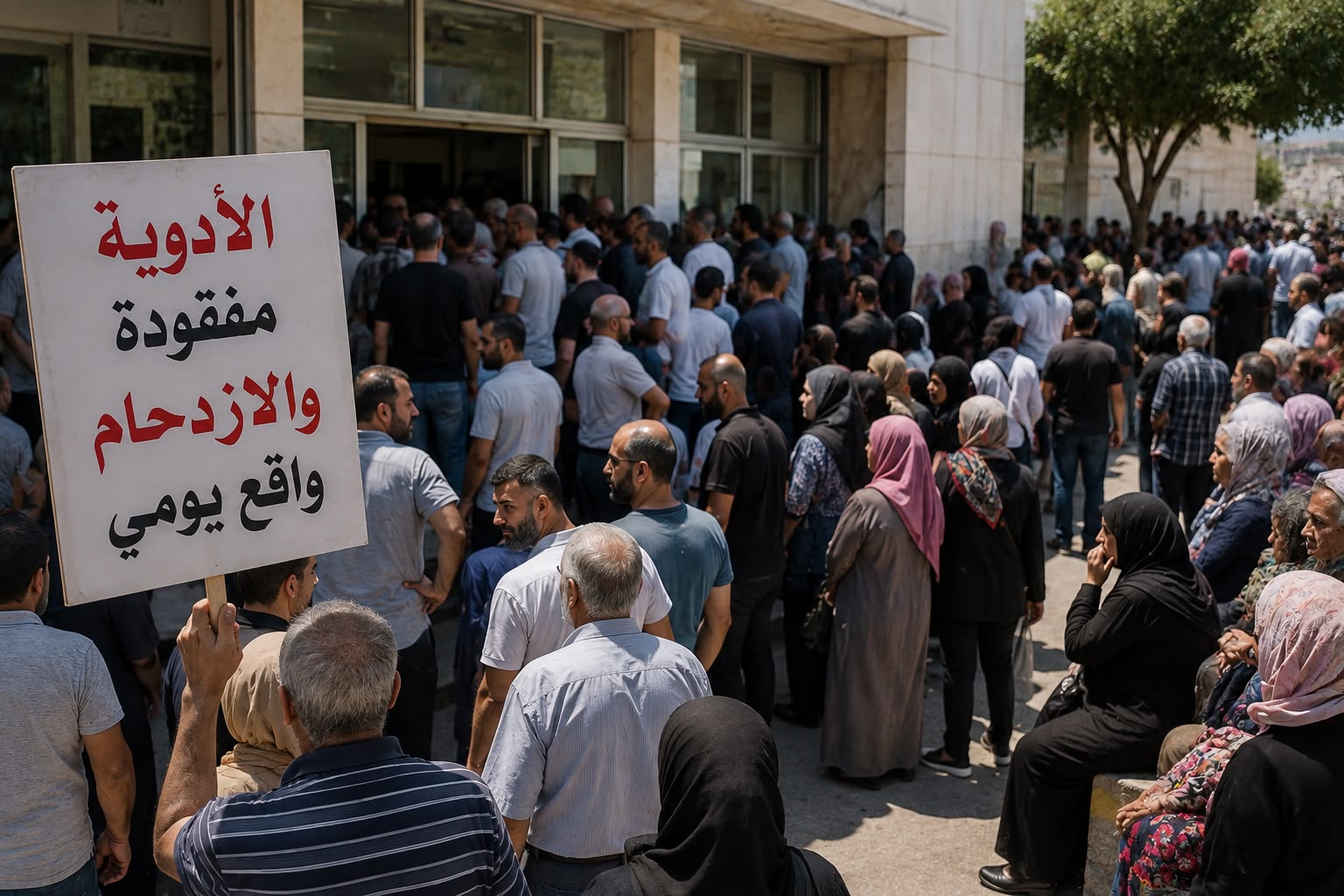 بعد نفي "صحة جرش" ..  مواطنون: الأدوية مفقودة والازدحام واقع يومي