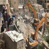 آليات الاحتلال تهدم بناية سكنية شمال شرق القدس