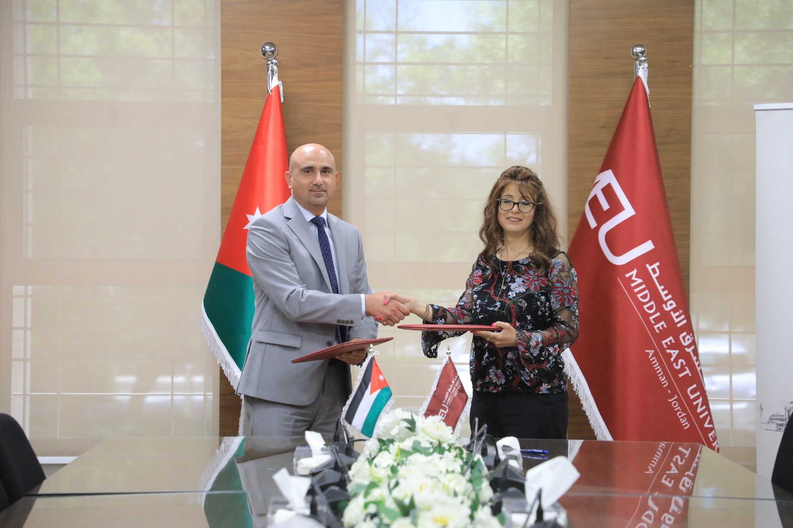جامعة الشرق الأوسط وهيئة الترقيم الأردنية تؤسسان لشراكة استراتيجية لدعم التحول الرقمي في سلاسل التزويد